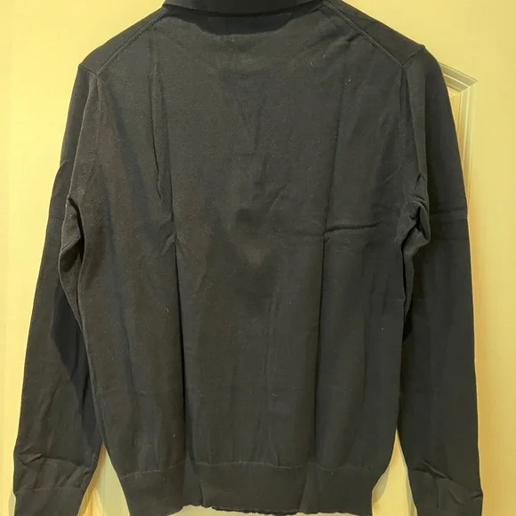 J. Crew Navy Blue Men's Sweater - Picture 4 of 4